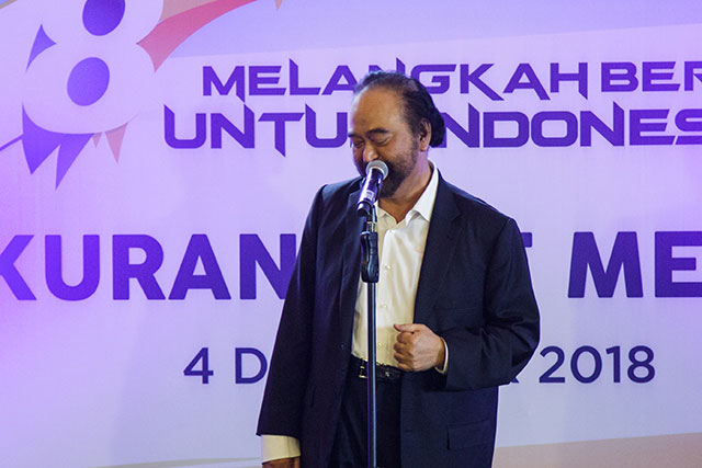 Surya Paloh Optimis Jokowi Raih Hasil Positif di Sumatera Barat