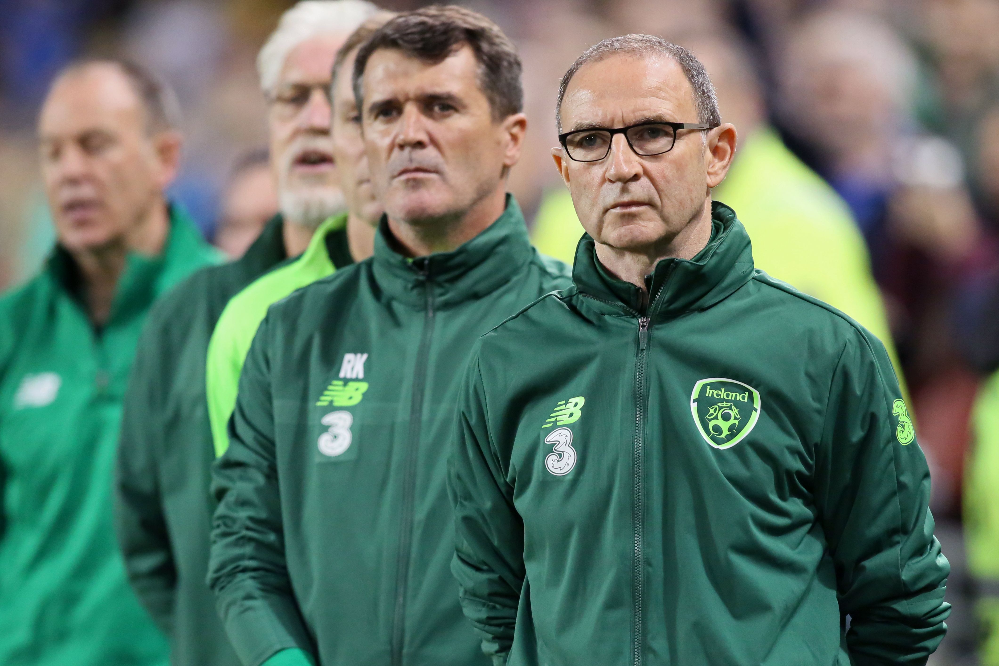 Roy Keane (kiri) dan Martin O'Neill