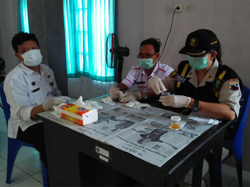 BNNK Brebes Gelas Tes Urine, Dua Petugas Lapas Positif
