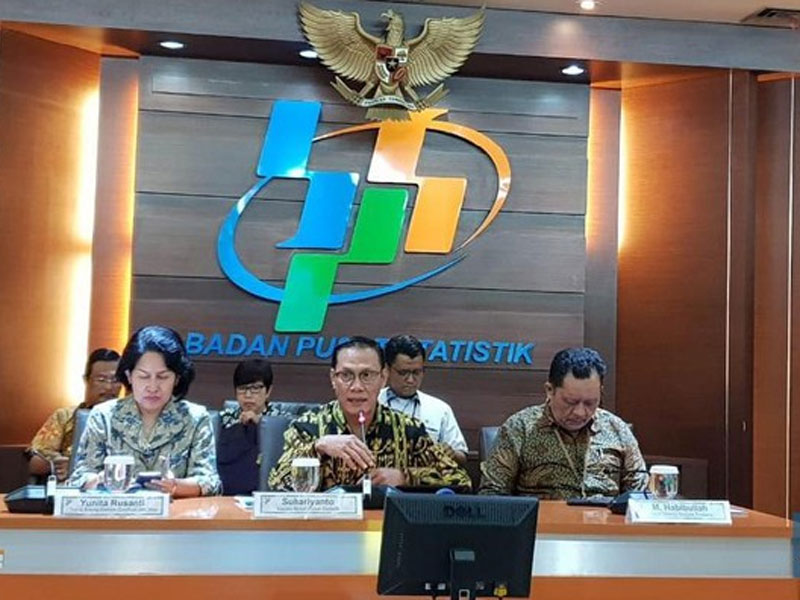  Konferensi pers BPS terkait inflasi Januari 2019, IHPB, nilai tukar petani dan harga gabah, hingga pola perdagangan komoditas strategis