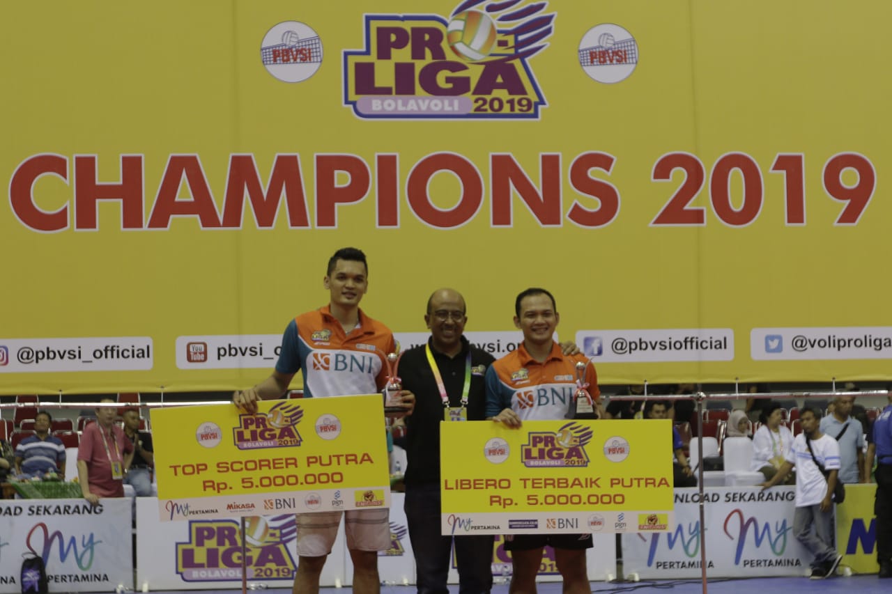 Tim Voli BNI 46 Sabet Empat Penghargaan Individu