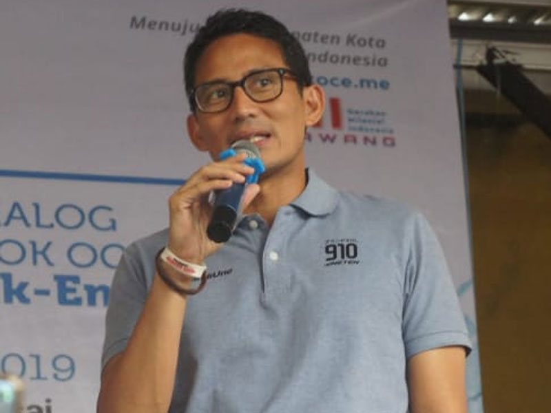 Sandiaga Fokus ke Pendidikan Karakter