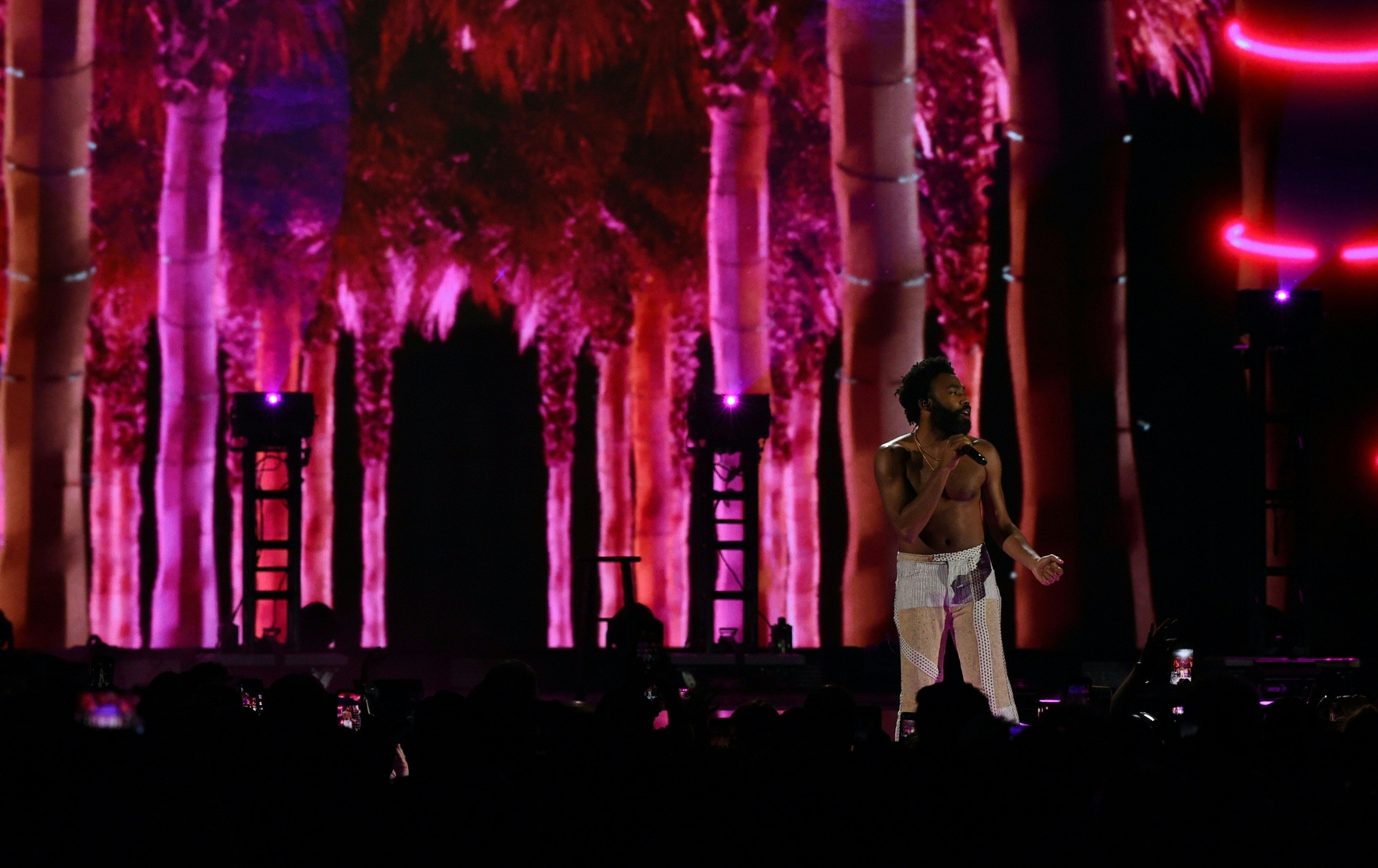 Childish Gambino dalam iHeartRadio Music Festival di Las Vegas, AS, September silam. Gambino merupakan salah satu artis yang menolak tampil dalam Grammy 2019.