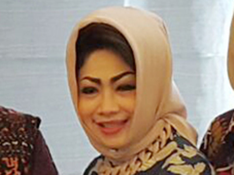 PEMBERDAYAAN PEREMPUAN: Ketua Umum Ikatan Wanita Pengusaha Indonesia (IWAPI) Nita Yudi