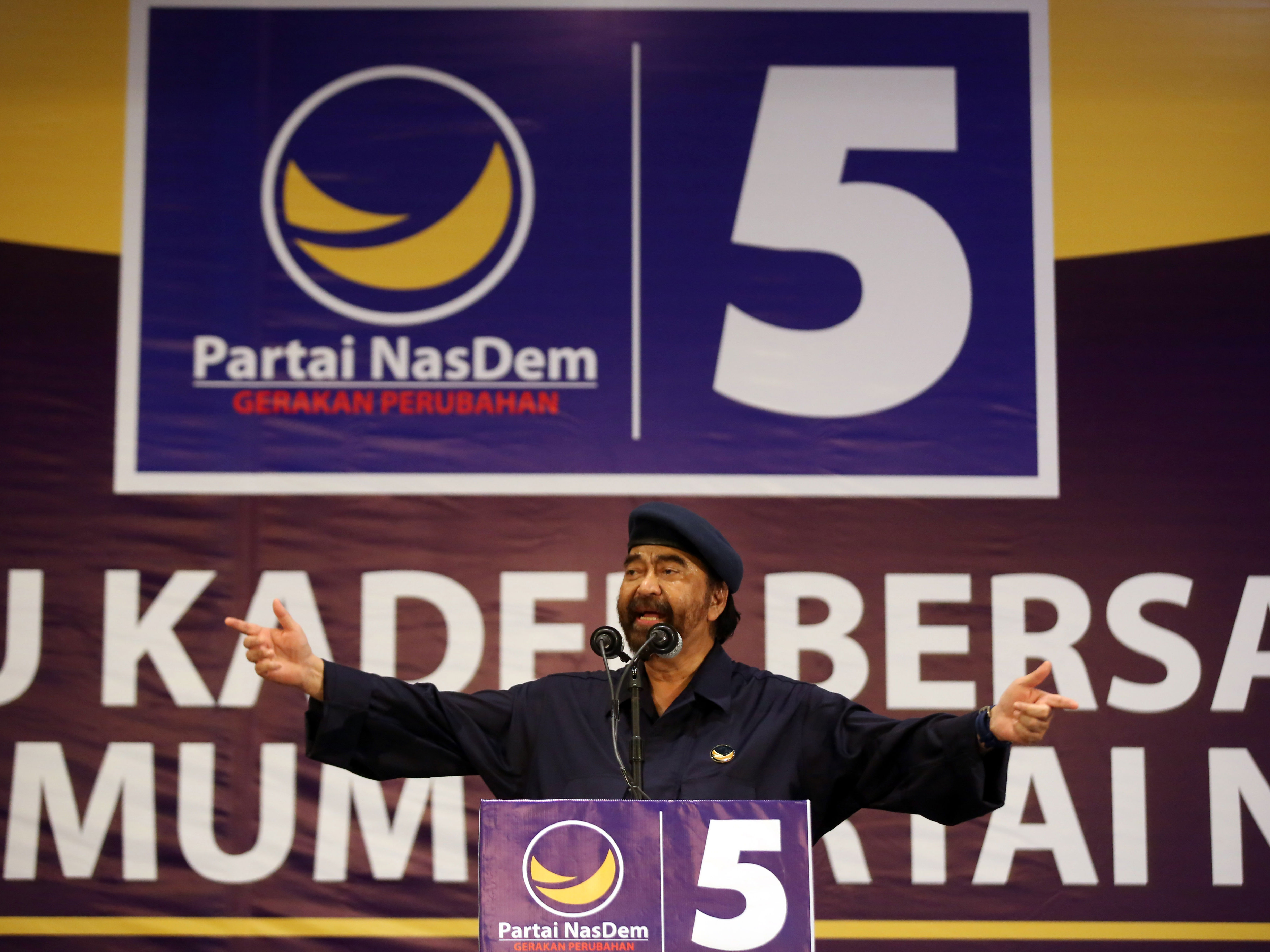 Ketua Umum Partai NasDem Surya Paloh