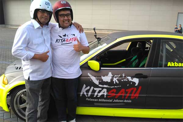 Drifter Nasional Ajak Menhub Pacu Adrenalin di Lintasan