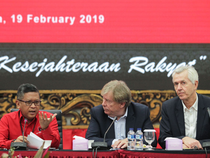 PDIP Kerja Sama dengan Parpol Luar Negeri