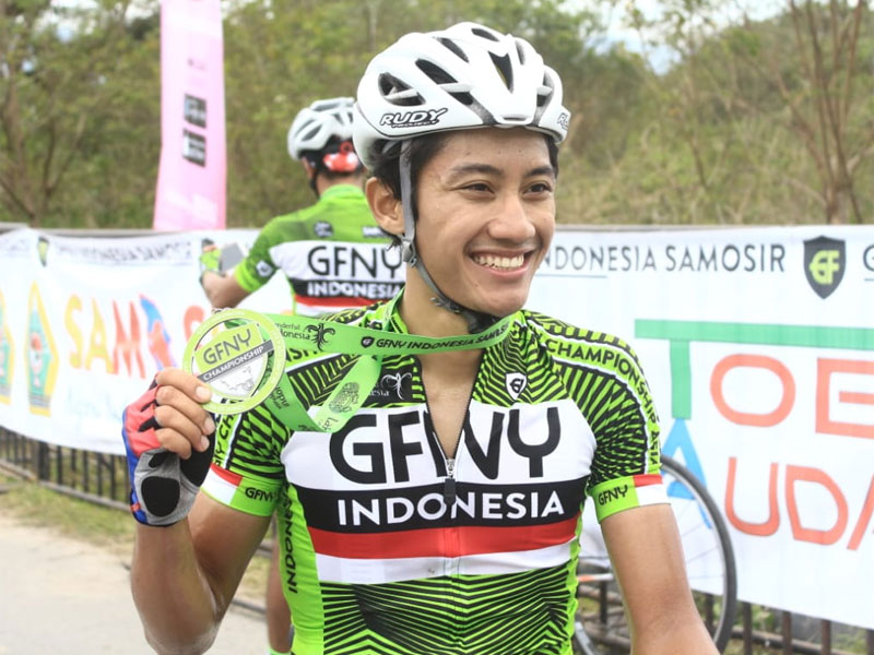 Aiman Cahyadi Mulai Berlatih Bersama PGN Road Cycling