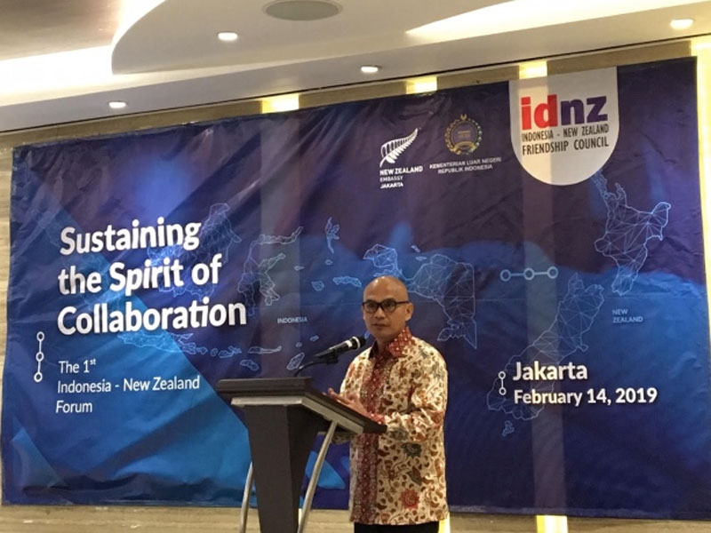 Direktur Jenderal Asia Pasifik dan Afrika Kementerian Luar Negeri RI Desra Percaya. 