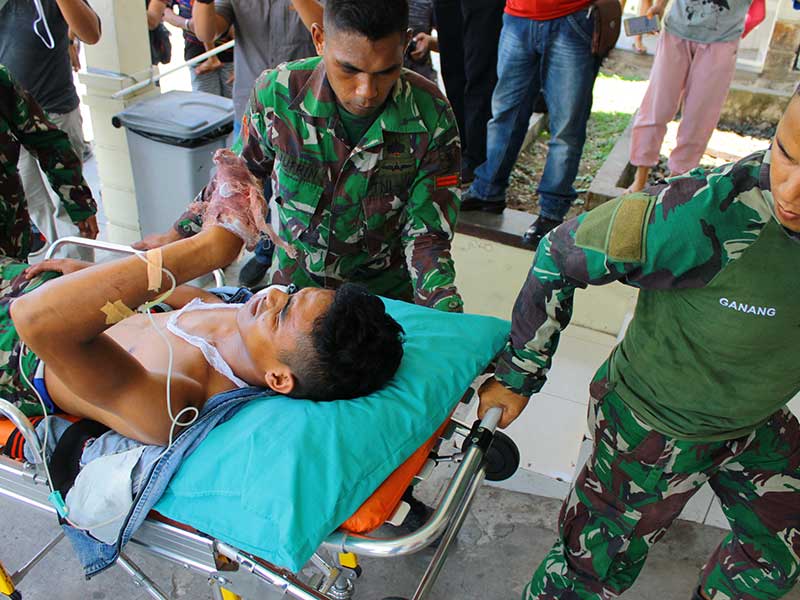 Anggota TNI Pratu Laode Madjid menjadi korban penembakan kelompok kriminal separatis bersenjata (KKSB) di Mapenduma, Kabupaten Nduga, Papua, Jumat (1/2/2019)