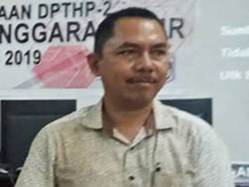 Ketua KPU NTT Thomas Dohu