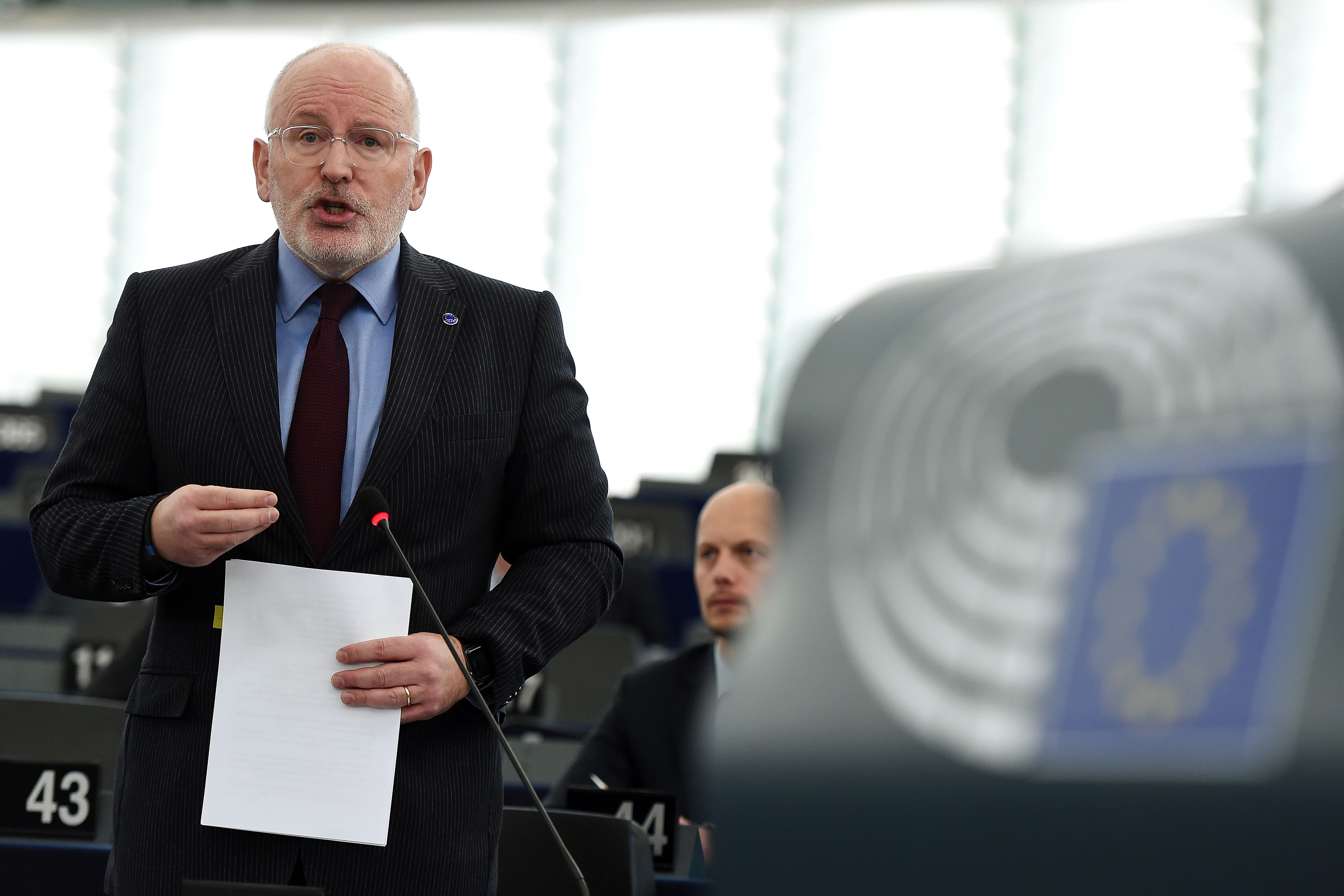 Wakil Presiden Komisi Uni Eropa, Frans Timmermans.