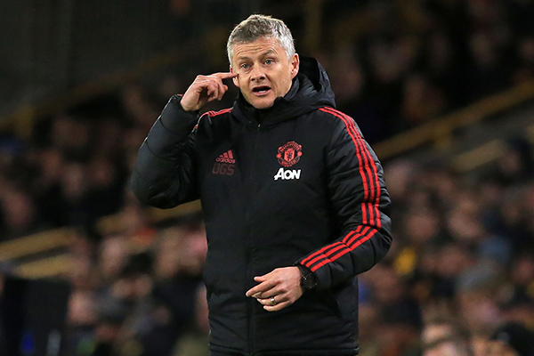 Manager Manchester United  Ole Gunnar Solskjaer 