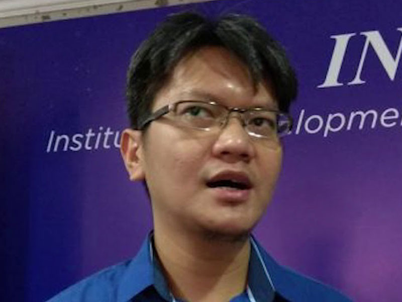 Peneliti Indef Ahmad Heri Firdaus