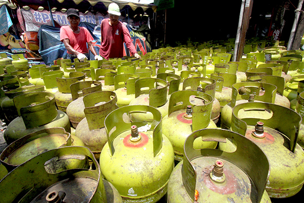 Gas Elpiji tiga Kg bersubsidi