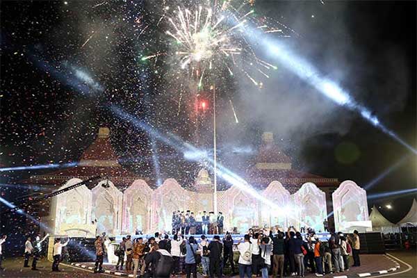 Pembukaan Musabaqah Tilawatil Quran (MTQ) XVI tingkat Provinsi Banten 2019 di Kota Tangerang