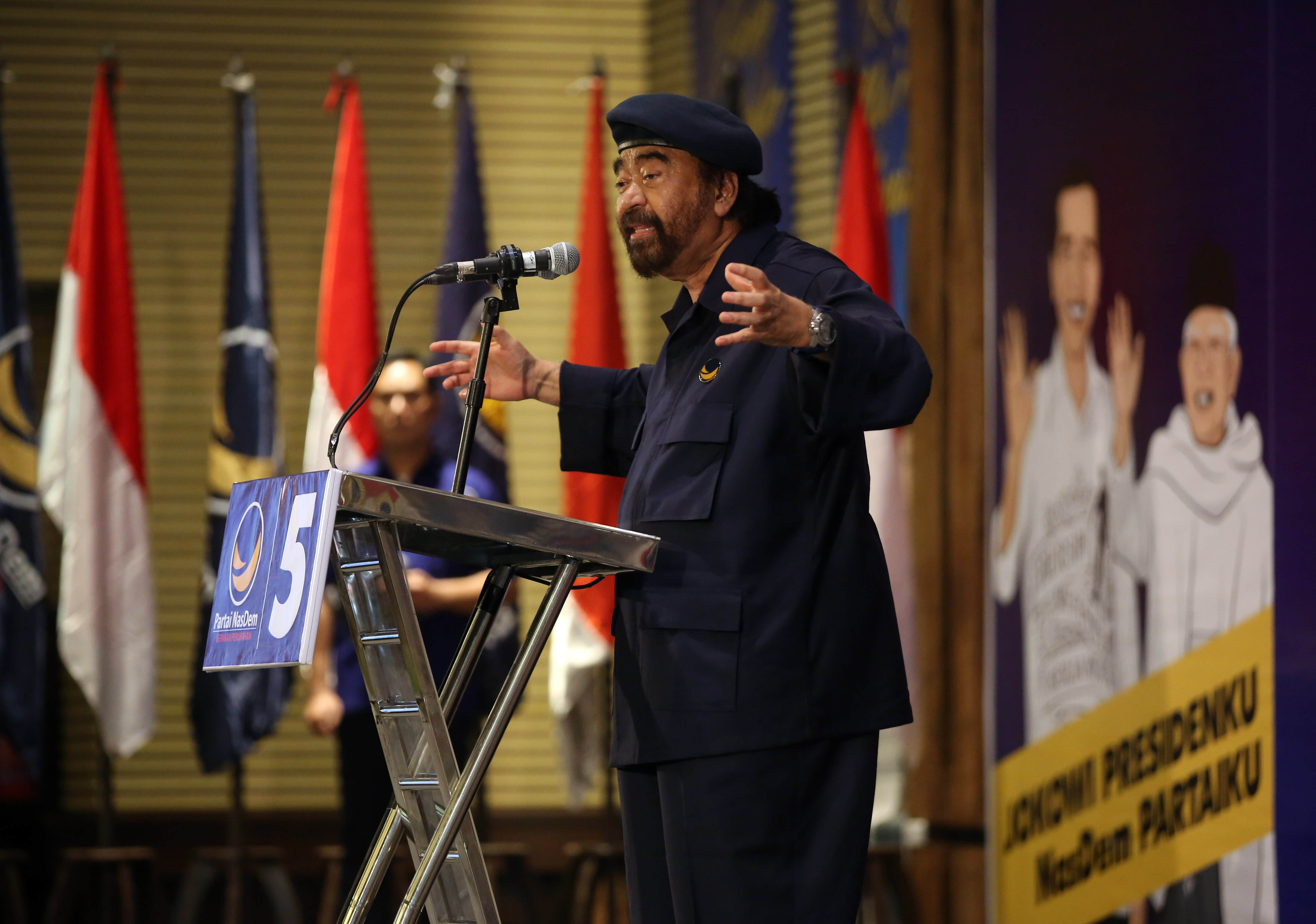 Ketua Umum DPP Partai NasDem Surya Paloh.