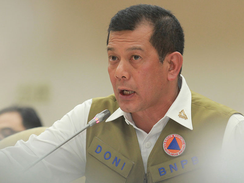 Kepala Badan Nasional Penanggulangan Bencana (BNPB) Letjen TNI Doni Monardo