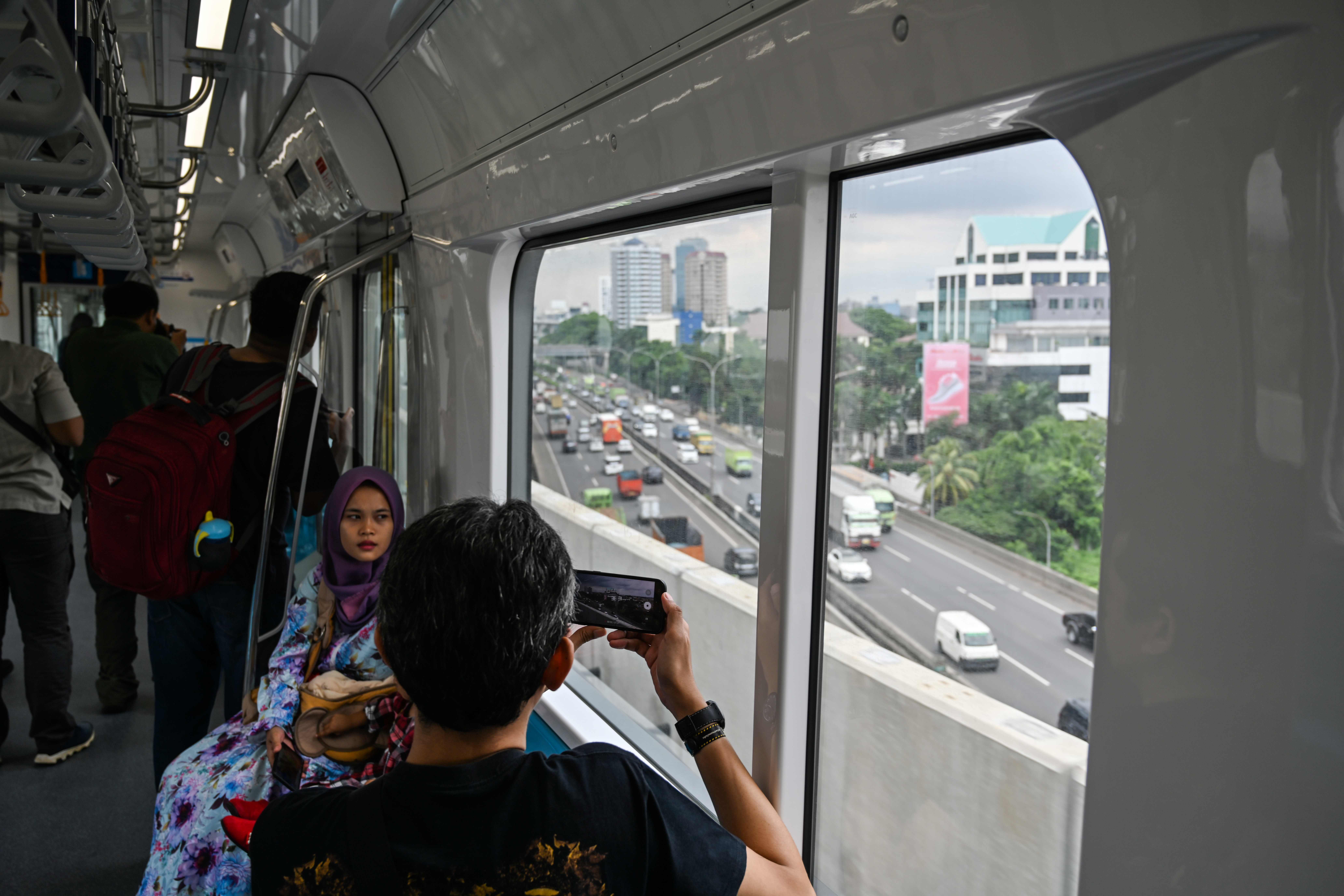 (Photo by BAY ISMOYO / AFP)