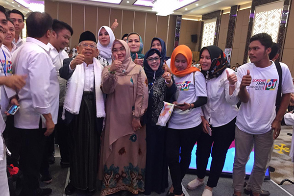 Cawapres nomor urut 01 Ma'ruf Amin