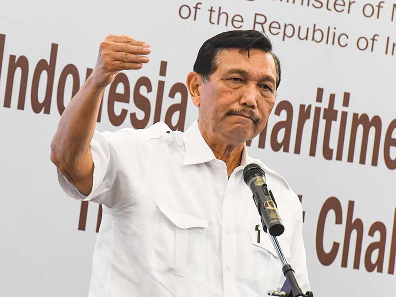 MENTERI Koordinator Bidang Kemaritiman Luhut Binsar Pandjaitan