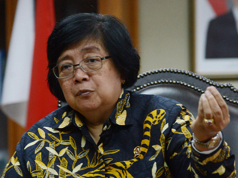 MENTERI LHK SITI NURBAYA