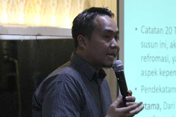 Peneliti Perludem Fadli Ramadhanil,