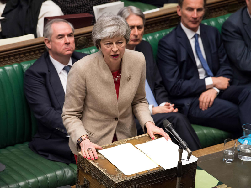 PM Inggris Theresa May.