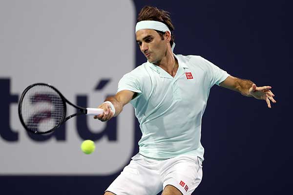 Petenis  legendaris Swiss, Roger Federer