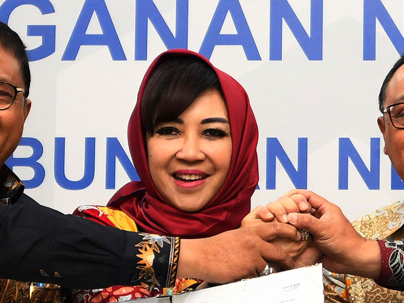  Ketua Umum Ikatan Notaris Indonesia (PP INI) Yualita Widyadhari 