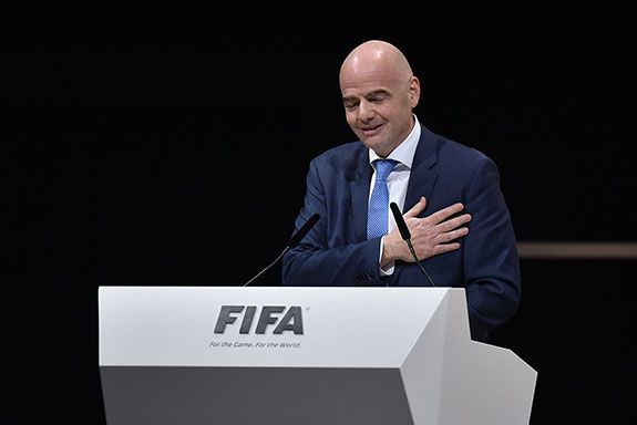 PRESIDEN FIFA Gianni Infantino
