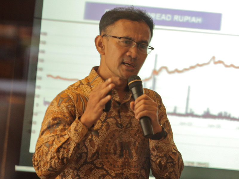 Kepala Departemen Pengembangan Pendalaman Pasar Keuangan Bank Indonesia (BI) Nanang Hendarsah