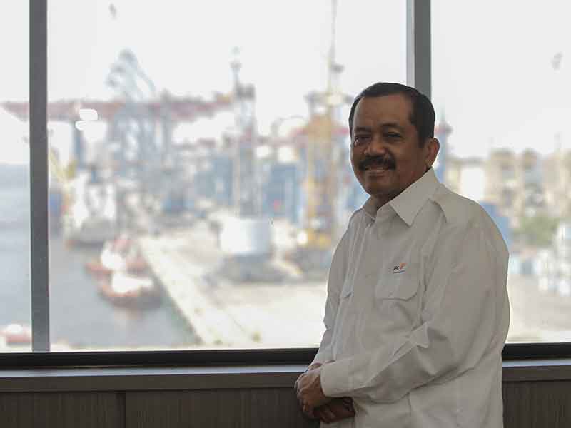 Direktur Komersial PT. Pelindo II (Persero) Saptono R. Irianto