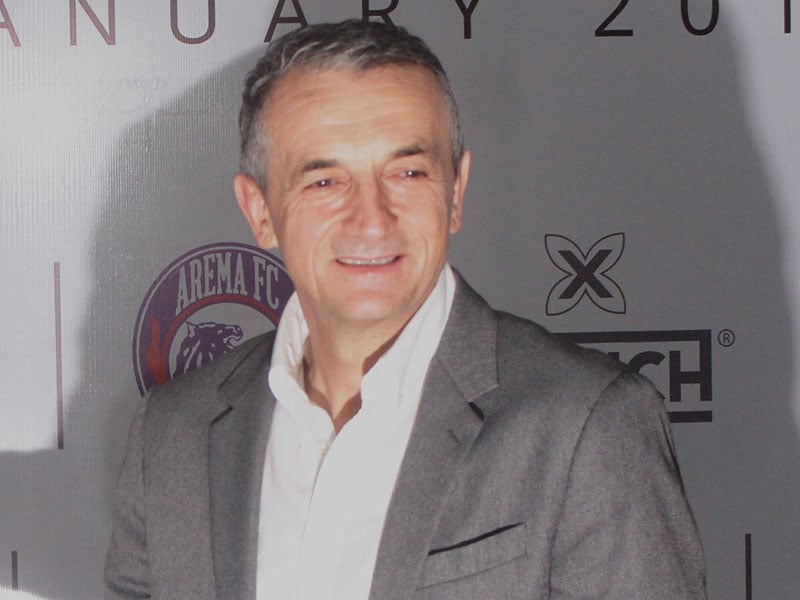 Pelatih Arema FC Milomir Seslija