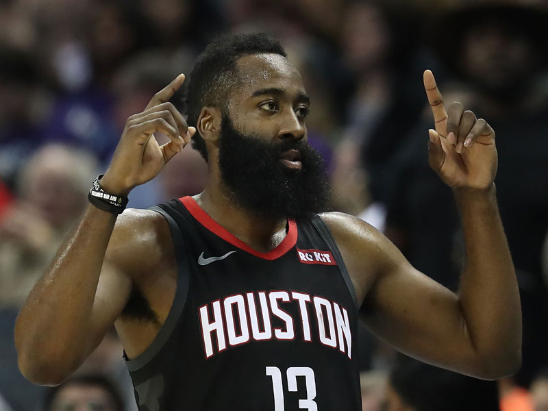 Shooting Guard Houston Rocket James Harden.