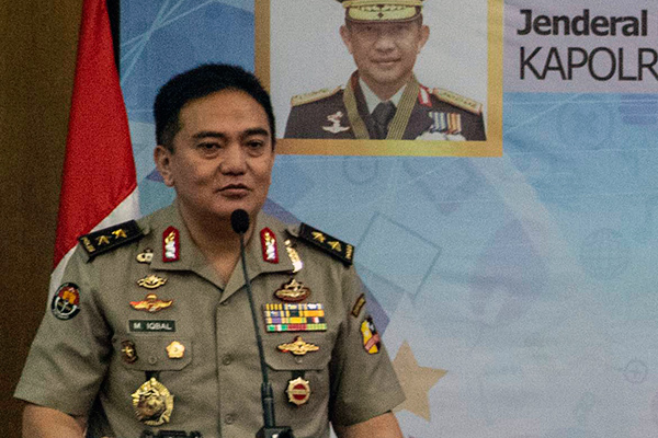 Kepala Divisi Humas Polri, Irjen Pol Mohammad Iqbal