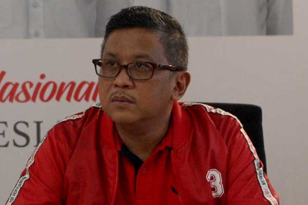 Sekretaris TKN Jokowi-Amin, Hasto Kristiyanto.