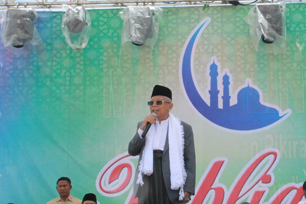 Calon Wakil Presiden Ma'ruf Amin.