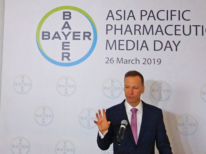 Senior Vice President and Head of Commercial Operations, Bayer Divisi Asia Pasific, Claus Zieler