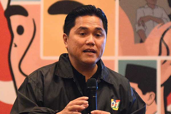 Ketua TKN Jokowi-Amin, Erick Thohir.