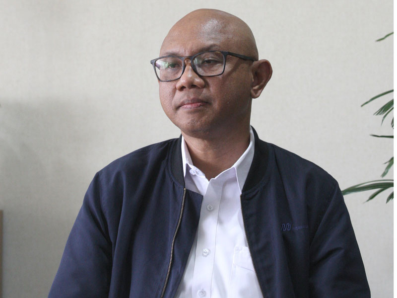 Direktur Utama PT MRT Jakarta William P Sabandar