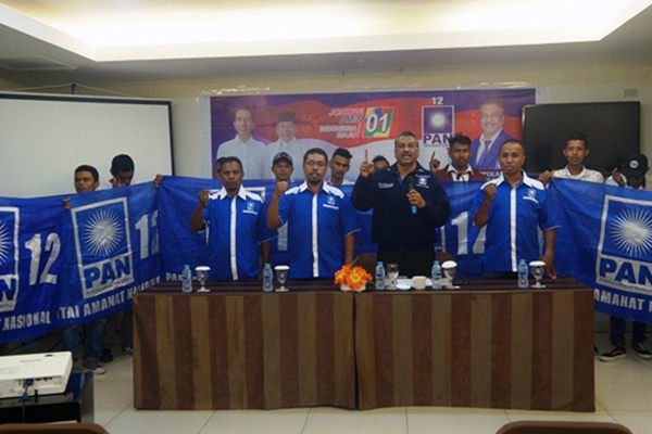 Kader PAN Maluku Dukung Jokowi-Amin