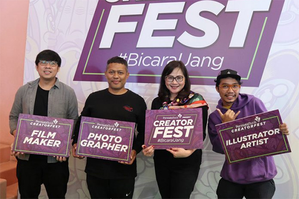 PermataBank Gelar #BicaraUang Creator Fest 2019