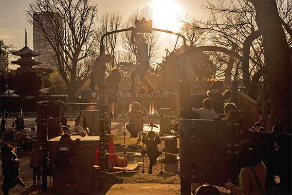 Sore di Ueno Park, Jepang