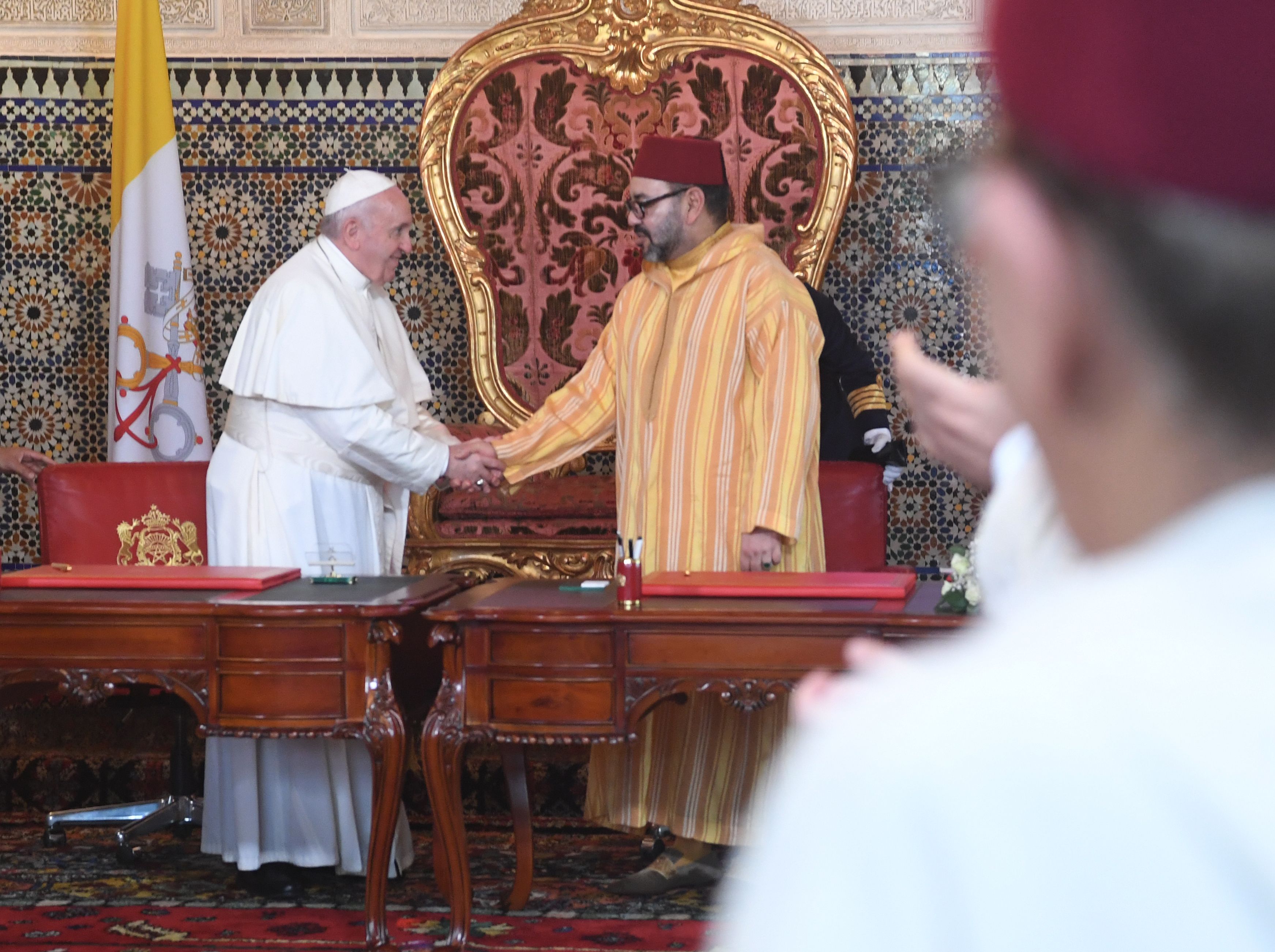 Paus Fransiskus bersama Raja Maroko, Mohammed VI, menegaskan bahwa Jerusalem merupakan warisan bersama.
