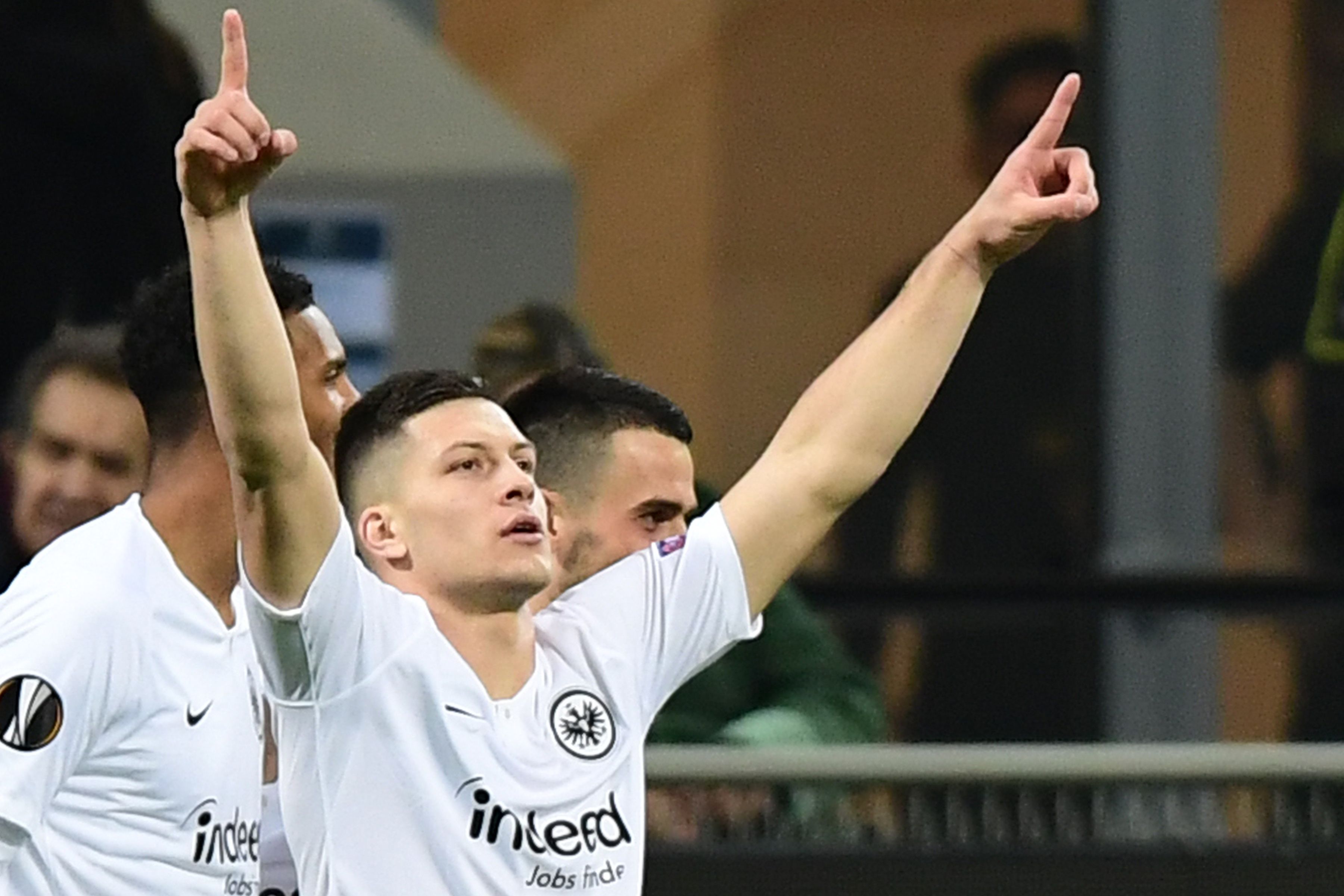 Penyerang Eintracht Frankfurt Luka Jovic 