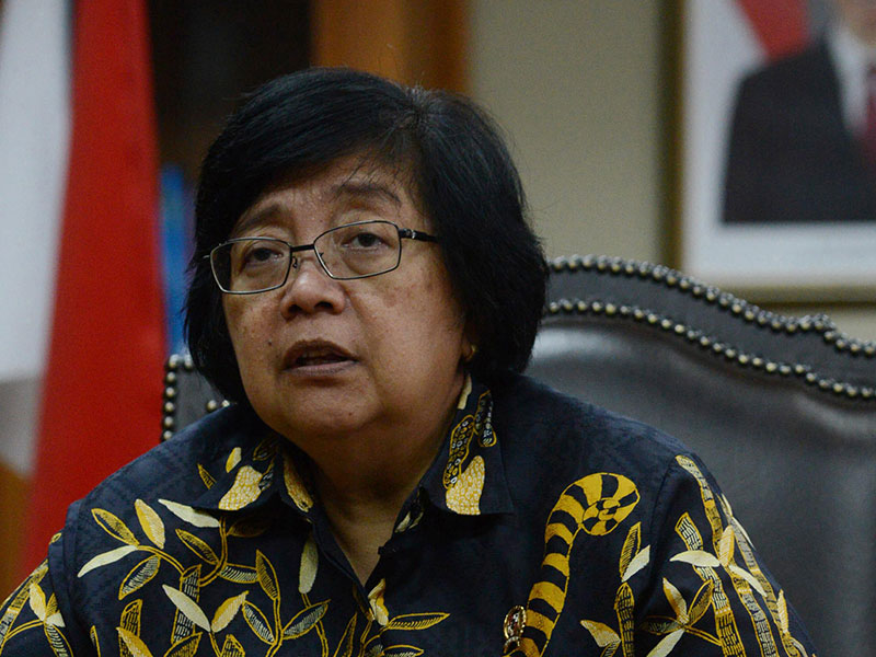MENTERI LHK SITI NURBAYA