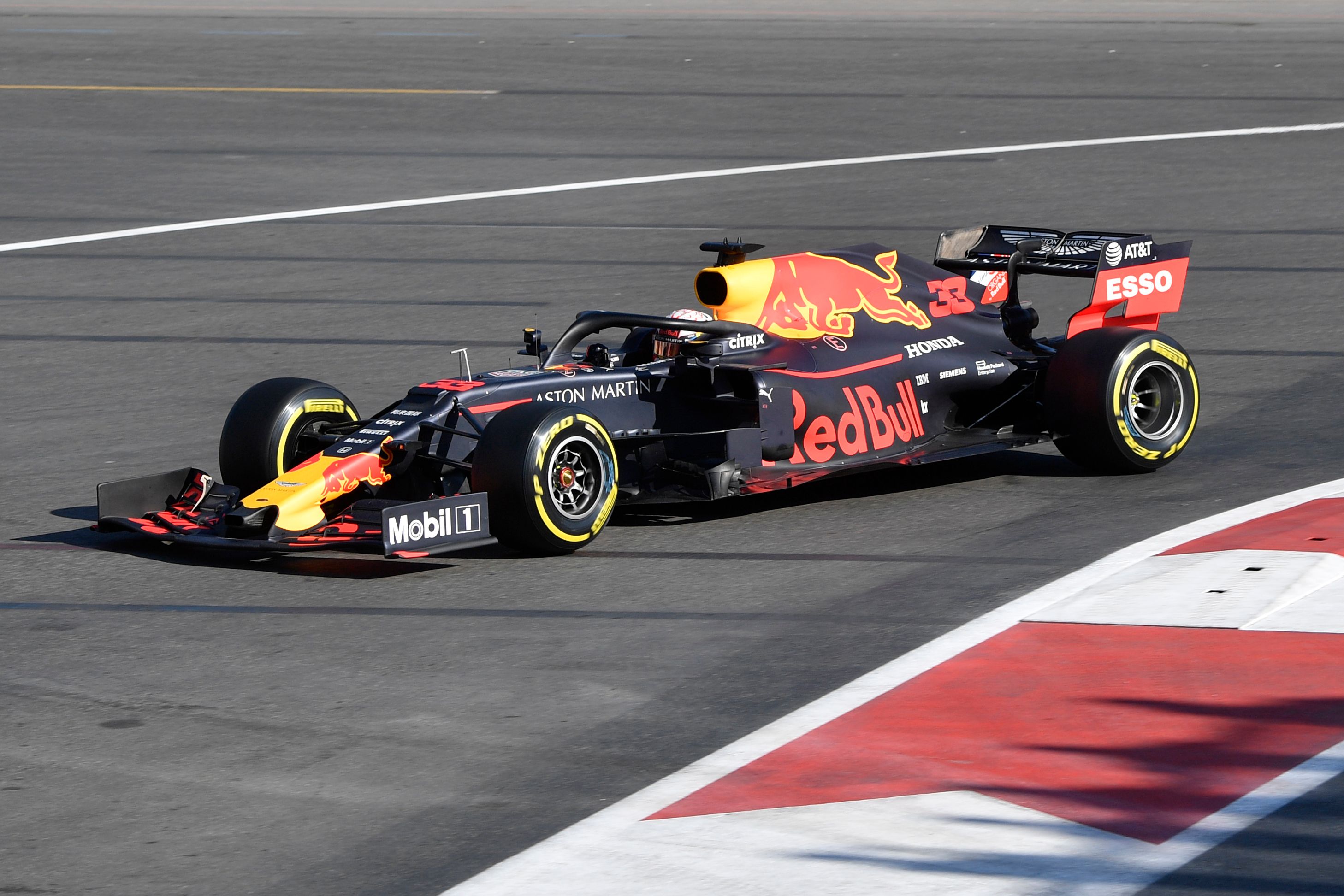Pembalap tim Red Bull Max Verstappen.