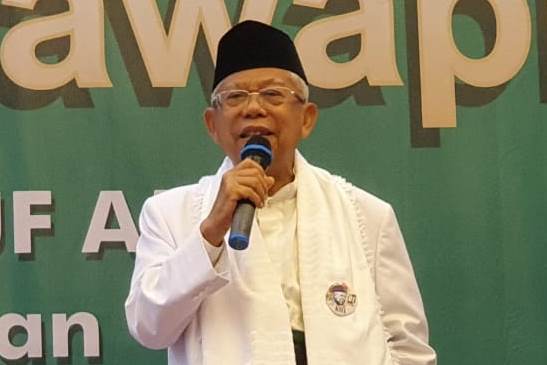 Calon Wakil Presiden Ma'ruf Amin.