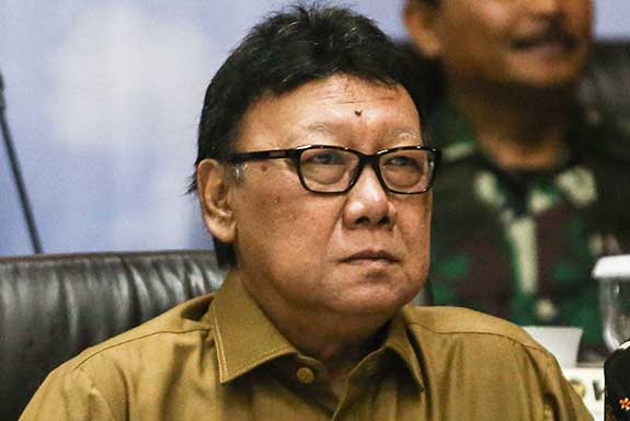 Mendagri Tjahjo Kumolo